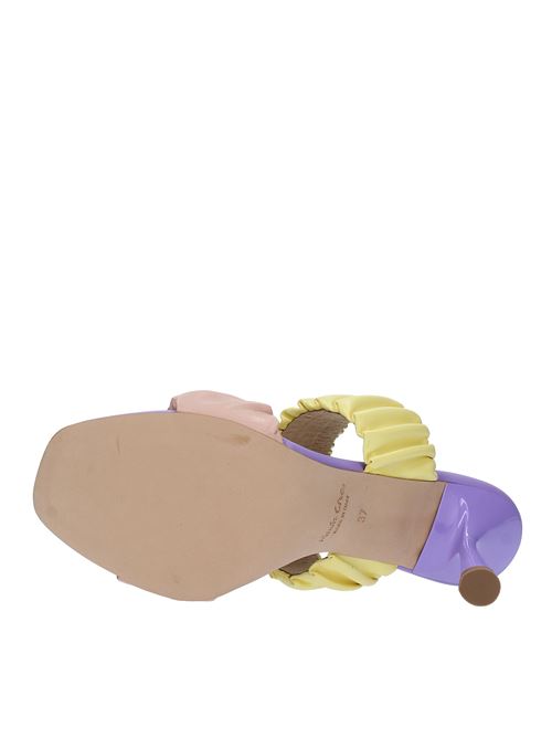 Faux leather mules MANILA GRACE | S628EUGIALLO-ROSA-VIOLA